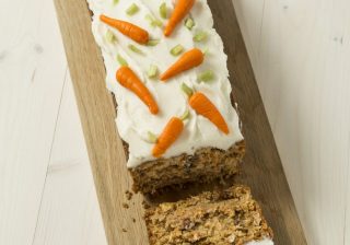 Carrot patch loaf cake