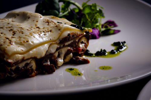 Lasagne made using Béchamel with Butter Sauce