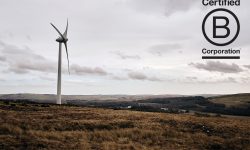 Force for good B Corp wind turbine